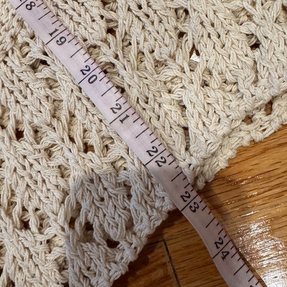 Save the Queen Knit Crochet Cover-Up Sweater szM Made in Italy - Picture 10 of 10